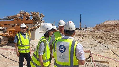 이집트 엘다바 원전 건설 현장 [한국수력원자력 제공. 재판매 및 DB 금지]