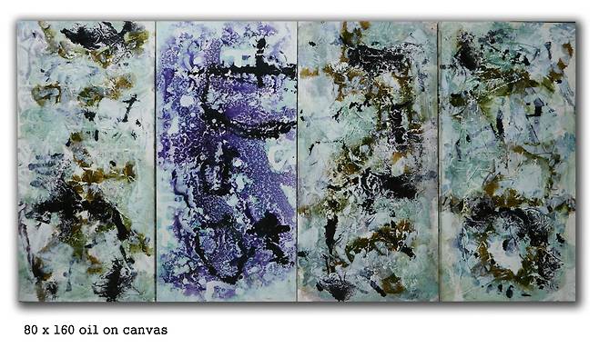 조영동 화백의 1990~2000년대 후기작인 토양-인성