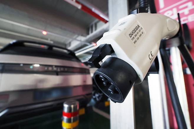 전기차 충전시설. /뉴스1