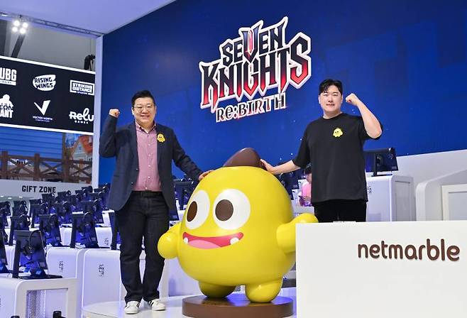 넷마블 이종혁 사업부장(사진 왼쪽), 넷마블넥서스 김정기 PD(사진 오른쪽)
