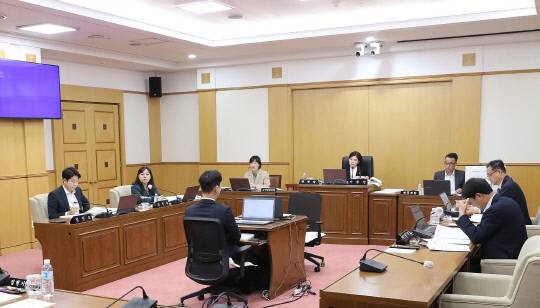 제282회 제2차 정례회 교육위 행정사무감사. 대전시의회 제공.