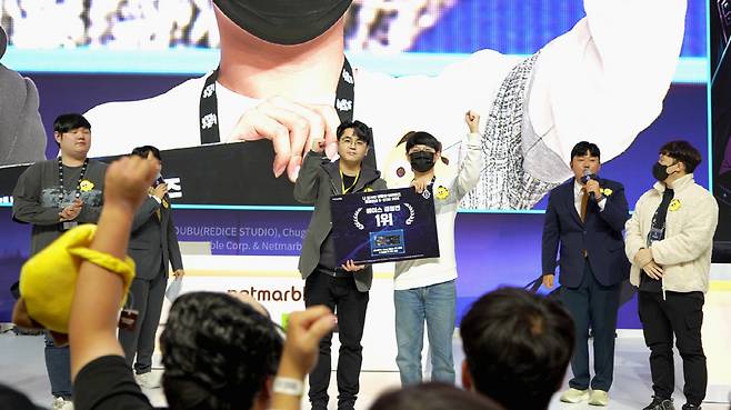 ◇지스타2024에서 열린 '나 혼자만 레벨업 어라이즈 챔피언십 G-STAR 2024'. 사진제공=넷마블