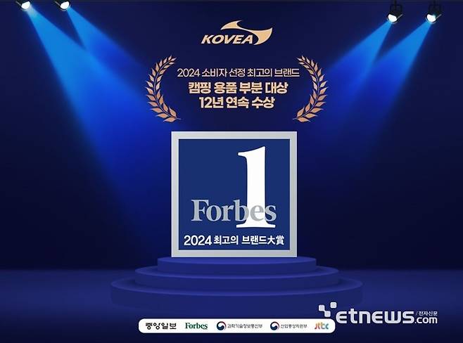 소비자선정 브랜드 대상 12주년 연속 수상한 코베아.