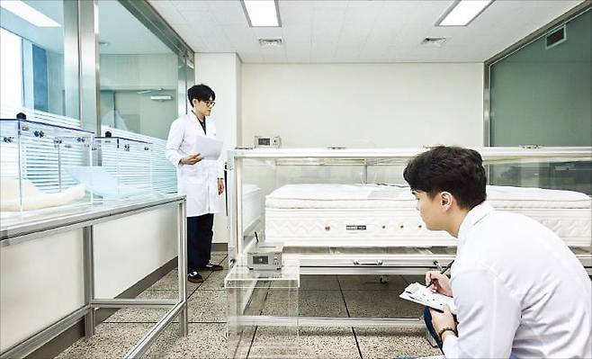 에이스침대 라돈 측정실 /에이스침대 제공