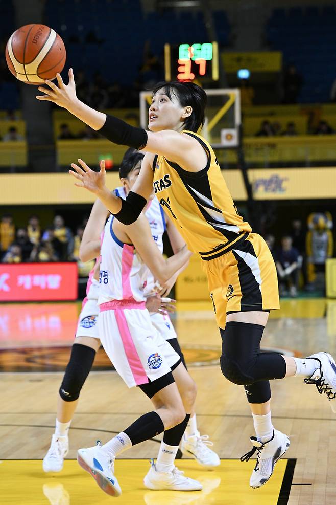 청주 KB 강이슬.  WKBL 제공