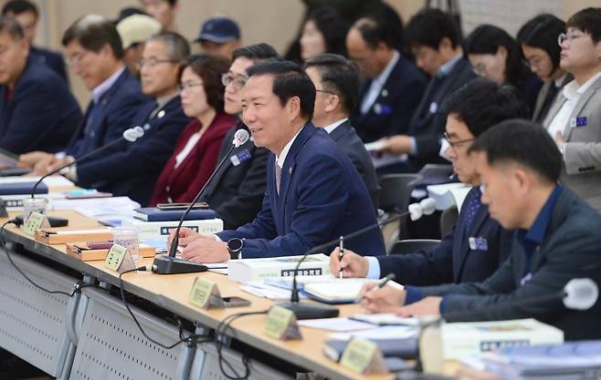 거창군 군민 초청 열린 보고회 [경남 거창군 제공. 재판매 및 DB 금지]