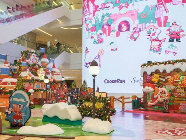 데브시스터즈, 스타필드 수원서 ‘쿠키런 윈터페스타’ 팝업스토어 마련.
