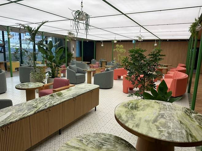 올리브영N 성수 모습. (사진=최수진 기자)