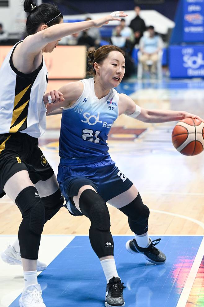 인천 신한은행 김진영.  WKBL 제공