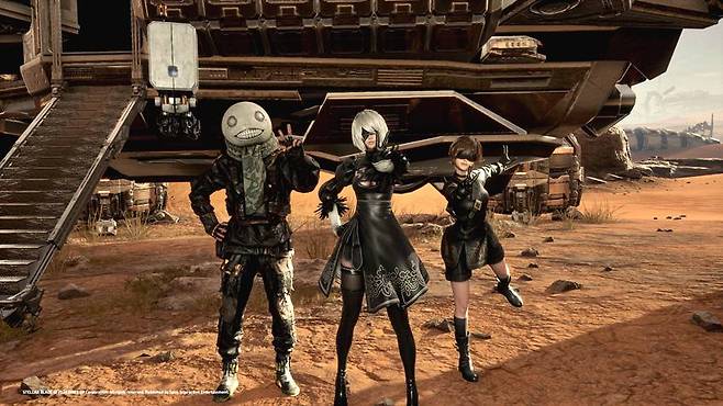 포토 모드로 모두 함께