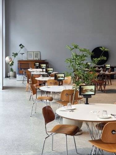 디자인 가구를 직접 경험해볼 수 있도록 카페와 레스토랑을 함께 운영한다. 사진 앤더슨씨