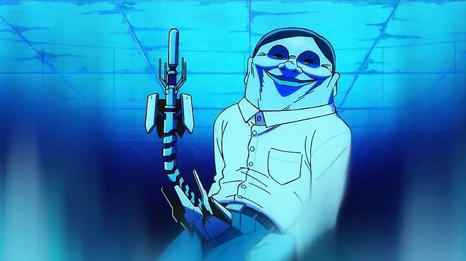 애니메이션 1화에서 나온 외계인 종족 세르포 성인[넷플릭스 제공]