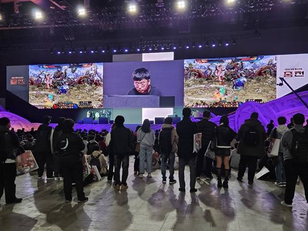 - 현장에서 즉석으로 선발했는데 대단한 실력을 보여준 PvP 매치