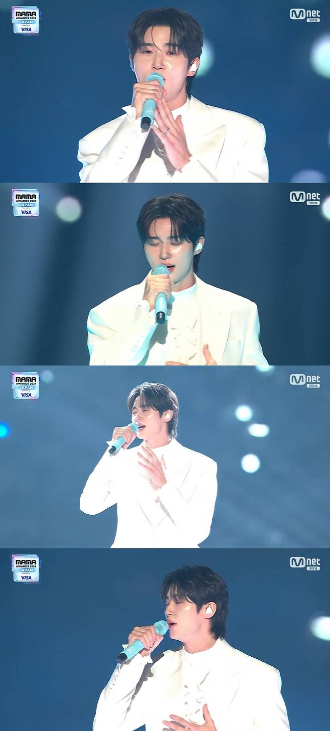 ▲ 변우석. 출처| 2024 MAMA 방송 캡처