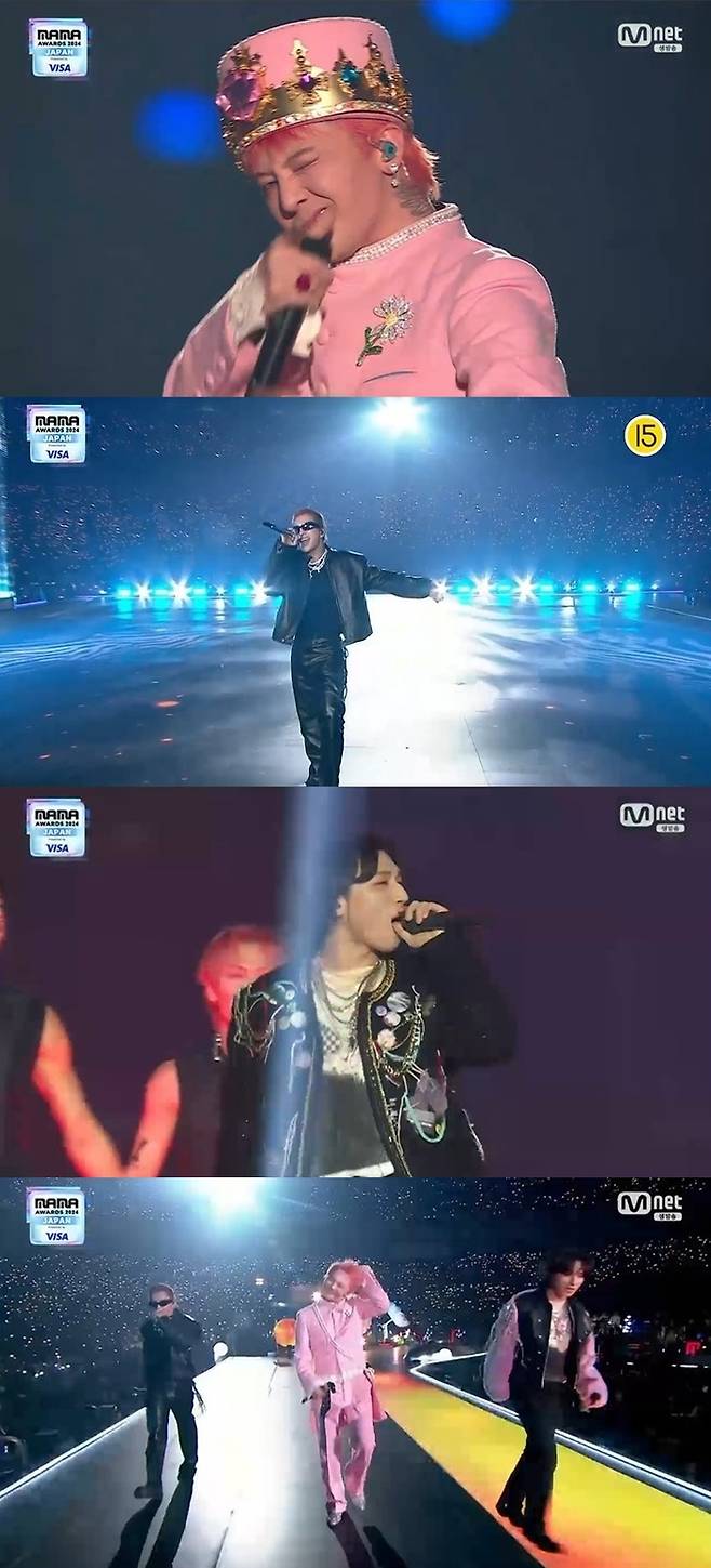 ‘2024 MAMA 어워즈’. 사진l엠넷 캡처