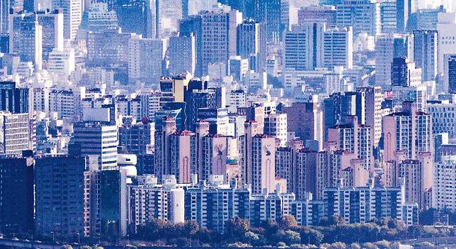 서울 강남구 아파트 단지. [뉴스1]