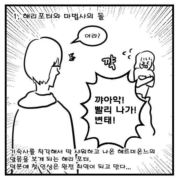 만약 해리포터가 일본 애니였다면..jpg 해리포터 일본 버전