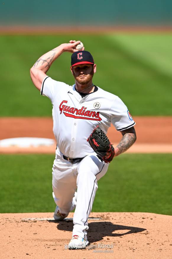 올 시즌 클리블랜드를 이끈 핵심 투수로 맹활약한 라이블리. 게티이미지