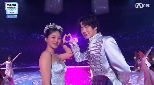 사진=Mnet ‘2024 MAMA AWARDS’ 중계 캡처