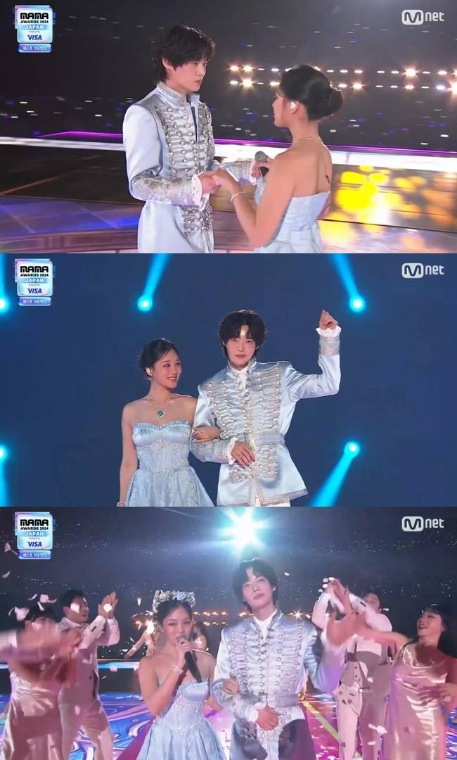 사진=Mnet ‘2024 MAMA AWARDS’ 중계 캡처