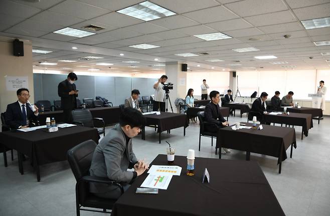 2024-2025 KB국민은행 바둑리그 선수선발식 전경. 한국기원