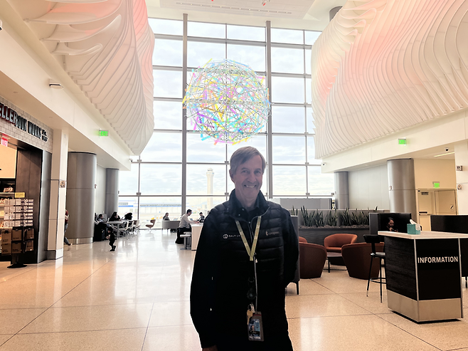 빌 와이어트(Bill Wyatt) 솔트레이크시티 국제공항 사장. [사진=안서진 기자]