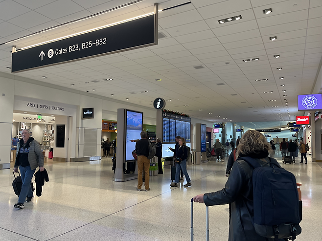 새 단장한 솔트레이크시티 국제공항. [사진=안서진 기자]