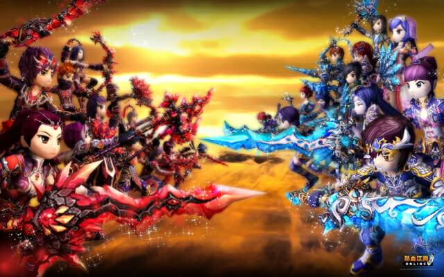 엠게임의 열혈강호 온라인은 공성전 콘텐츠로 이용자들에게 호평을 받았다.