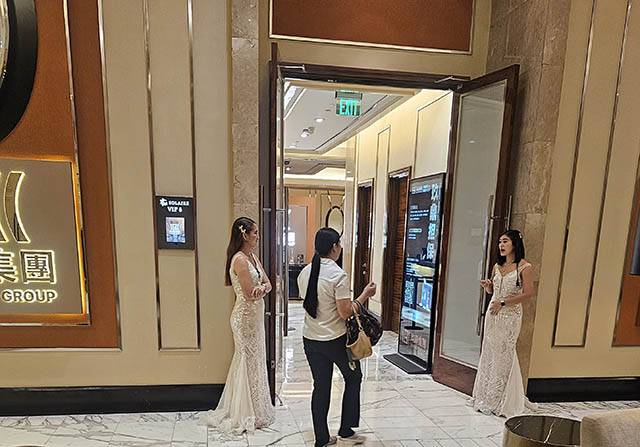 ▲필리핀 마닐라의 한 대형 카지노에 입점해 있는 정킷방. 필리핀 정킷방은 한국인들이 원정도박을 선호하고 있는 곳으로 알려졌다. ⓒ프레시안