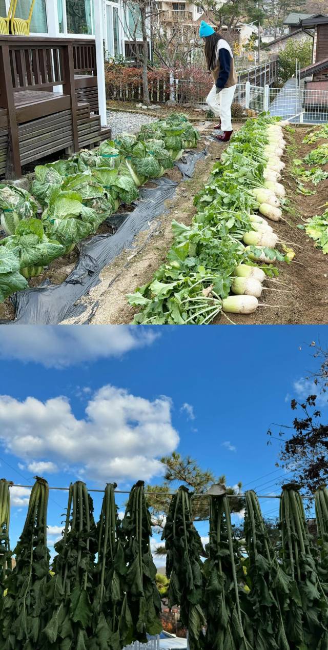 근황을 공개한 배우 서효림./배우 서효림 인스타그램