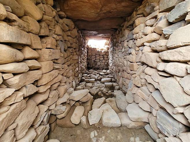 [창녕=뉴시스] 창녕 계성고분군 19호분. (사진=창녕군 제공) 2024.11.27. photo@newsis.com *재판매 및 DB 금지