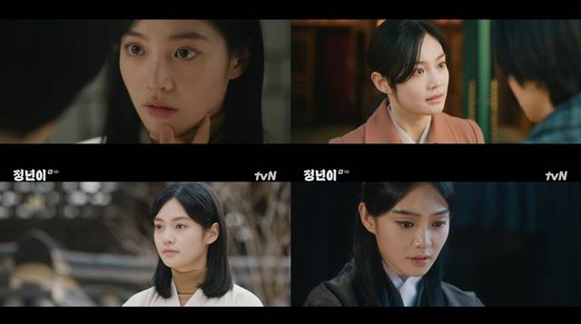 우다비가 '정년이'에서 매란 국극단 연습생 홍주란 역을 맡아 극을 이끌었다. /방송 화면 캡처