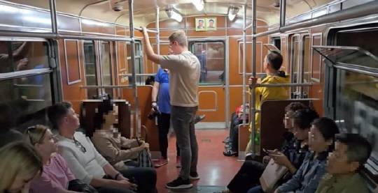 북한을 방문한 러시아 관광객이 촬영한 평양 부흥역. 'PoletMe Aviation Videos' 캡처.