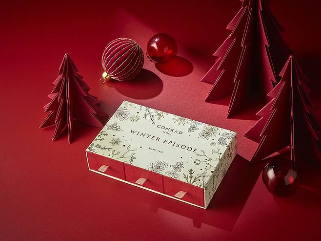 크리스마스 한정판 선물 박스 / 사진=콘래드 서울