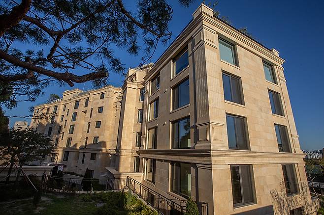 서울 용산구 한남동 ‘장학파르크한남’ 모습. [장학파르크한남 공식홈페이지 갈무리]