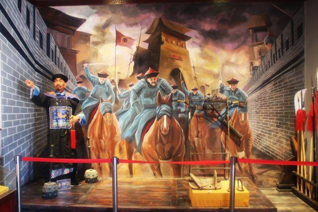 영태고성 초등학교 전시실의 악종기 부대. ⓒ최종명