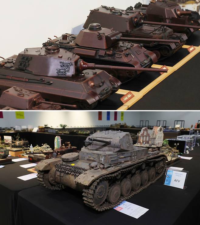 가죽전차, 중첩고철