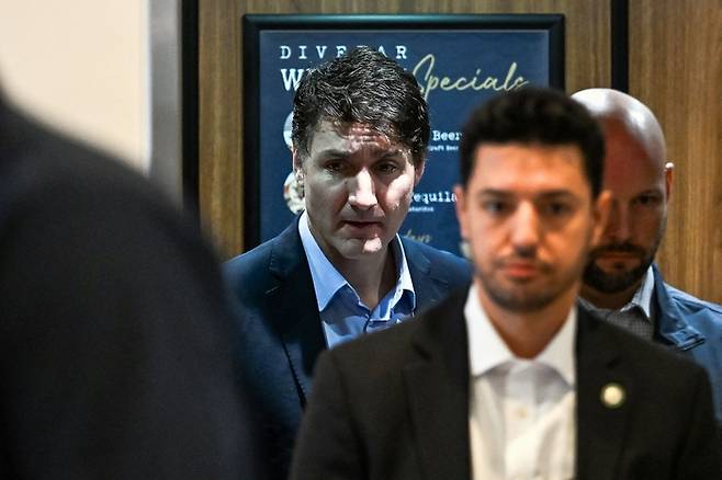 쥐스탱 트뤼도 캐나다 총리 [AFP=연합뉴스]