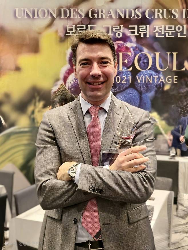 UGCB Ronan Laborde 회장. 최현태 기자