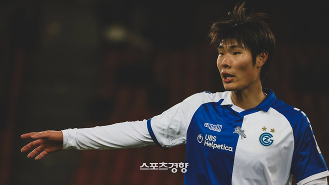 이영준이 1일 취리히전에서 리그 3호 도움을 기록했다. 그라스호퍼 홈페이지