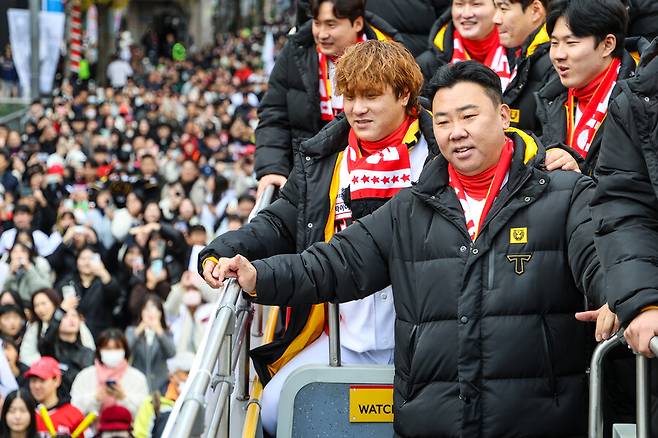 ▲ KIA 우승 카퍼레이드 ⓒKIA 타이거즈