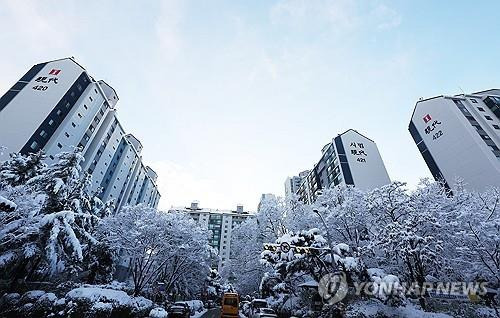 분당 정비사업 선도지구로 선정된 성남시 분당구 시범단지 현대아파트 모습 [연합뉴스 자료사진]