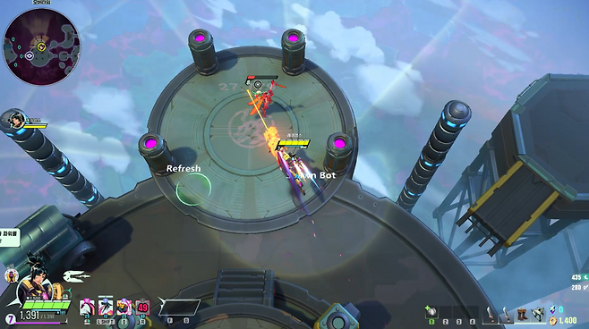 - 원거리에서 기습적으로 들어오는 진입을 조심하자