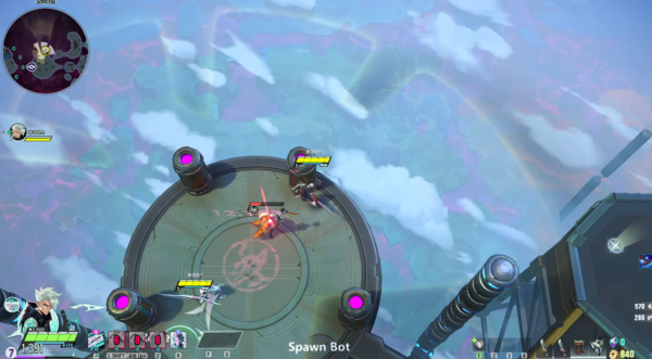 - 분신과 함께 공격당하는 상황을 피해야 한다