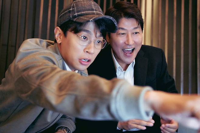 영화 ‘1승’ 박정민, 송강호. 사진 | ㈜키다리스튜디오, ㈜아티스트유나이티드