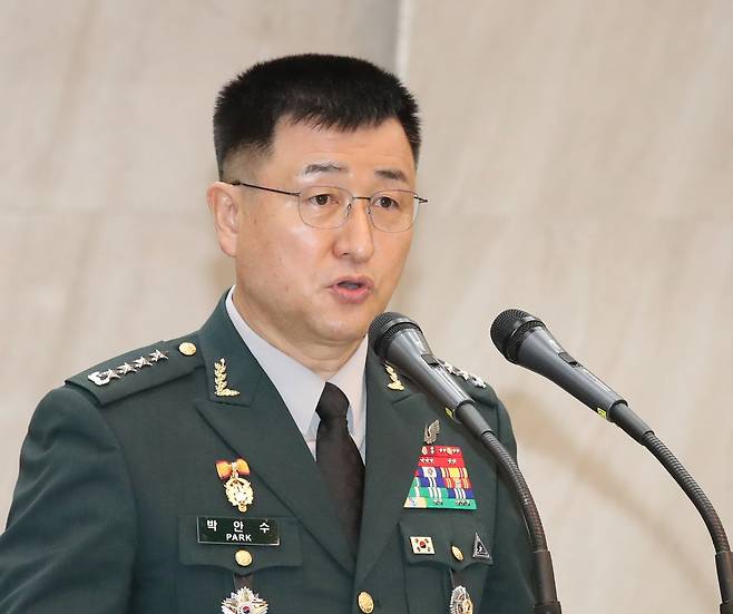 3일 비상계엄을 선포한 윤석열 대통령이 박안수 육군 참모총장(사진)을 계엄사령관으로 임명했다. /뉴스1