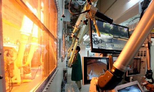 한국원자력연구원 연구시설 모습.