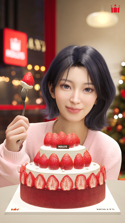 라이프스타일 브랜드 할리스가 SM엔터테인먼트 버추얼 아티스트 ‘나이비스(Naevis)’를 홀리데이 시즌 뮤즈로 발탁했다고 밝혔다. [사진 = 할리스 제공]