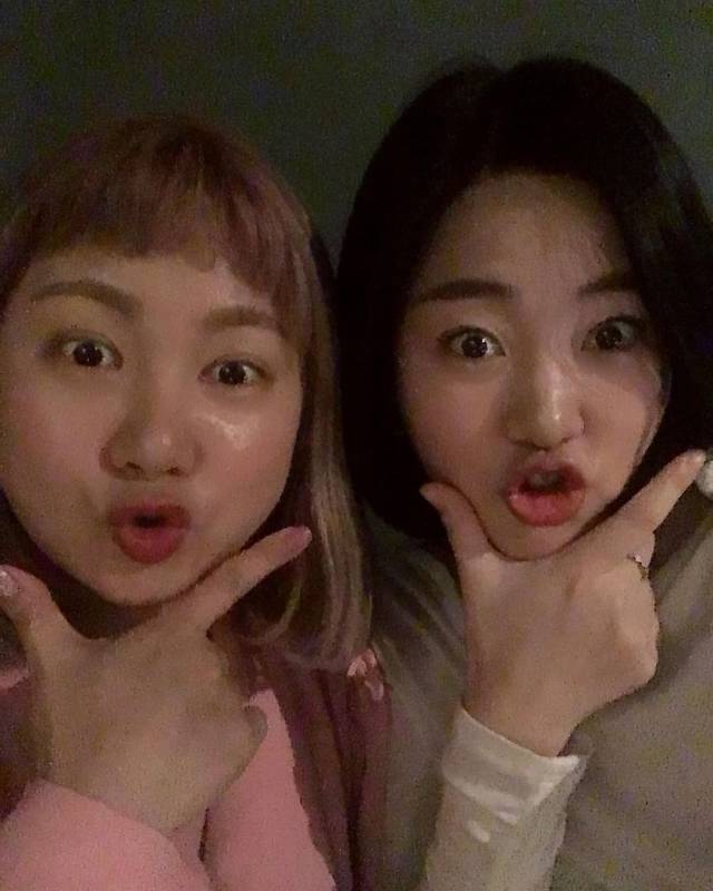 코미디언 박나래(왼쪽), 혜백 / 박나래 인스타그램
