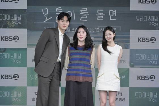 정건주(왼쪽부터), 이해우 감독, 최희진/사진=KBS 2TV